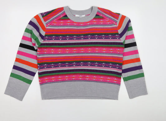 Next Women's Multicoloured Pullover Jumper M