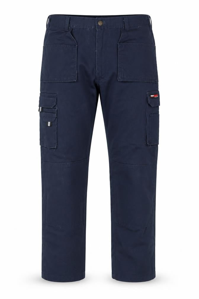 TuffStuff Men's Blue Cargo Trousers 34
