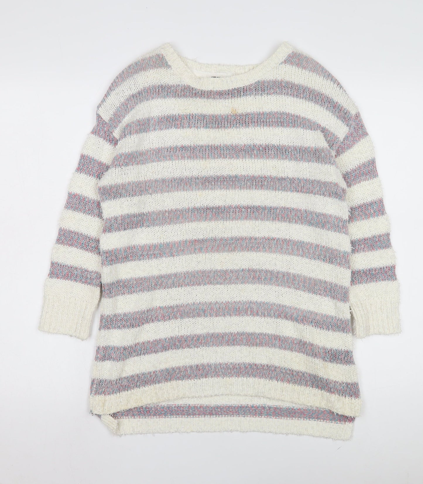 Marks and Spencer Women's Multicoloured Striped Jumper