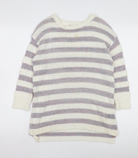 Marks and Spencer Women's Multicoloured Striped Jumper