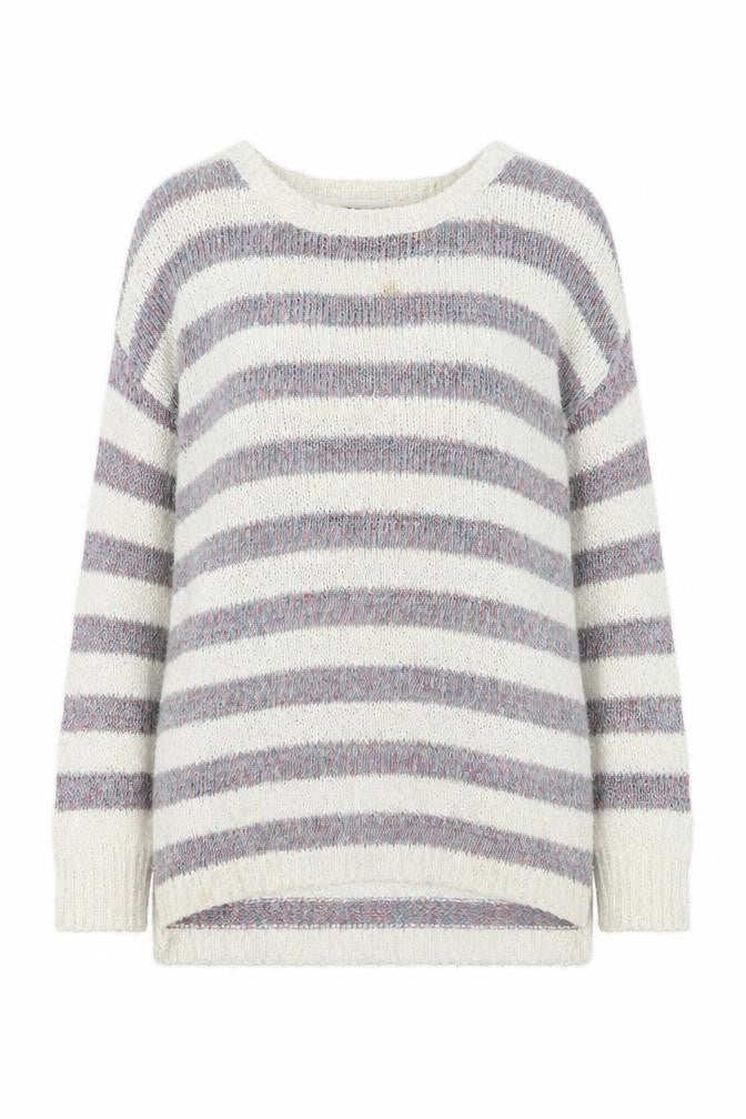 Marks & Spencer Women's Multicoloured Striped Jumper