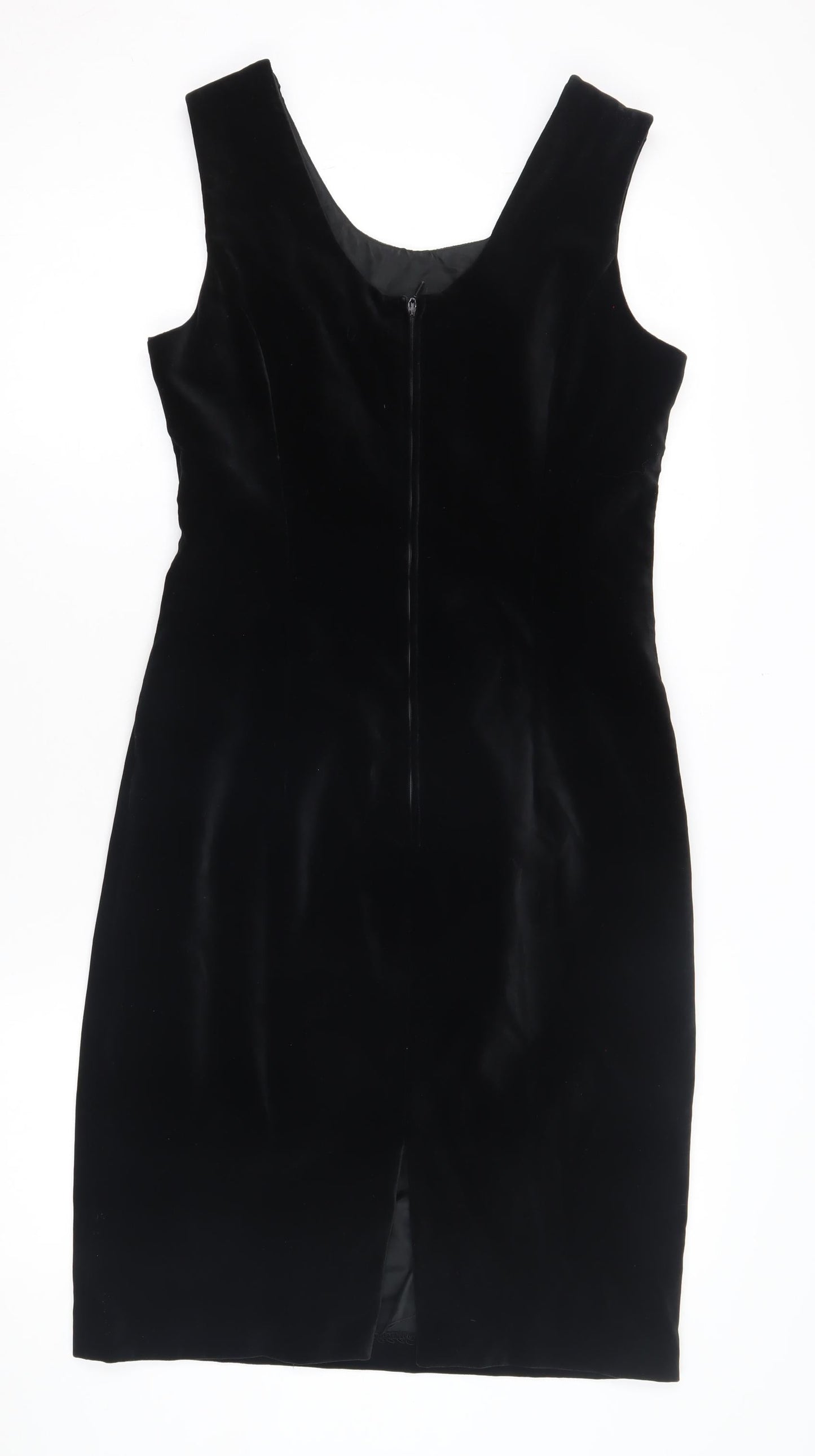 Vera Mont Women's Black Sleeveless Dress Size 10