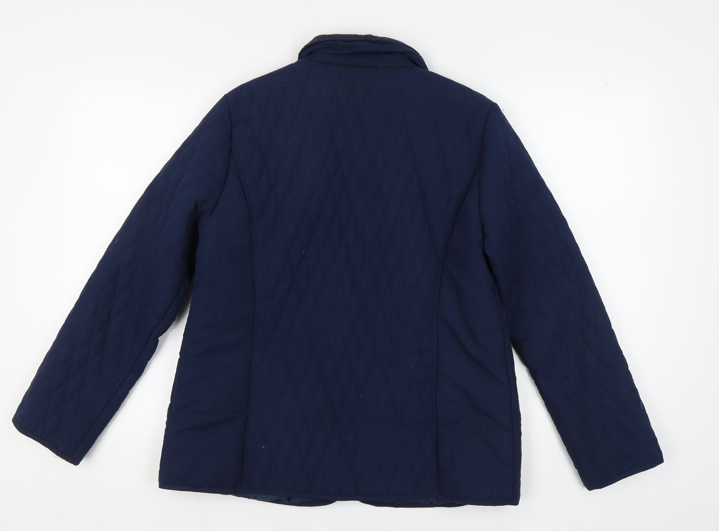 Damart Women's Blue Quilted Jacket Size 14