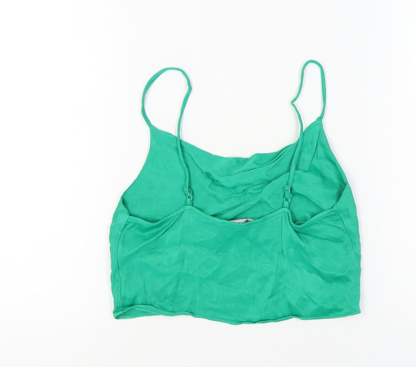 Zara Women's Green Camisole Tank Top S