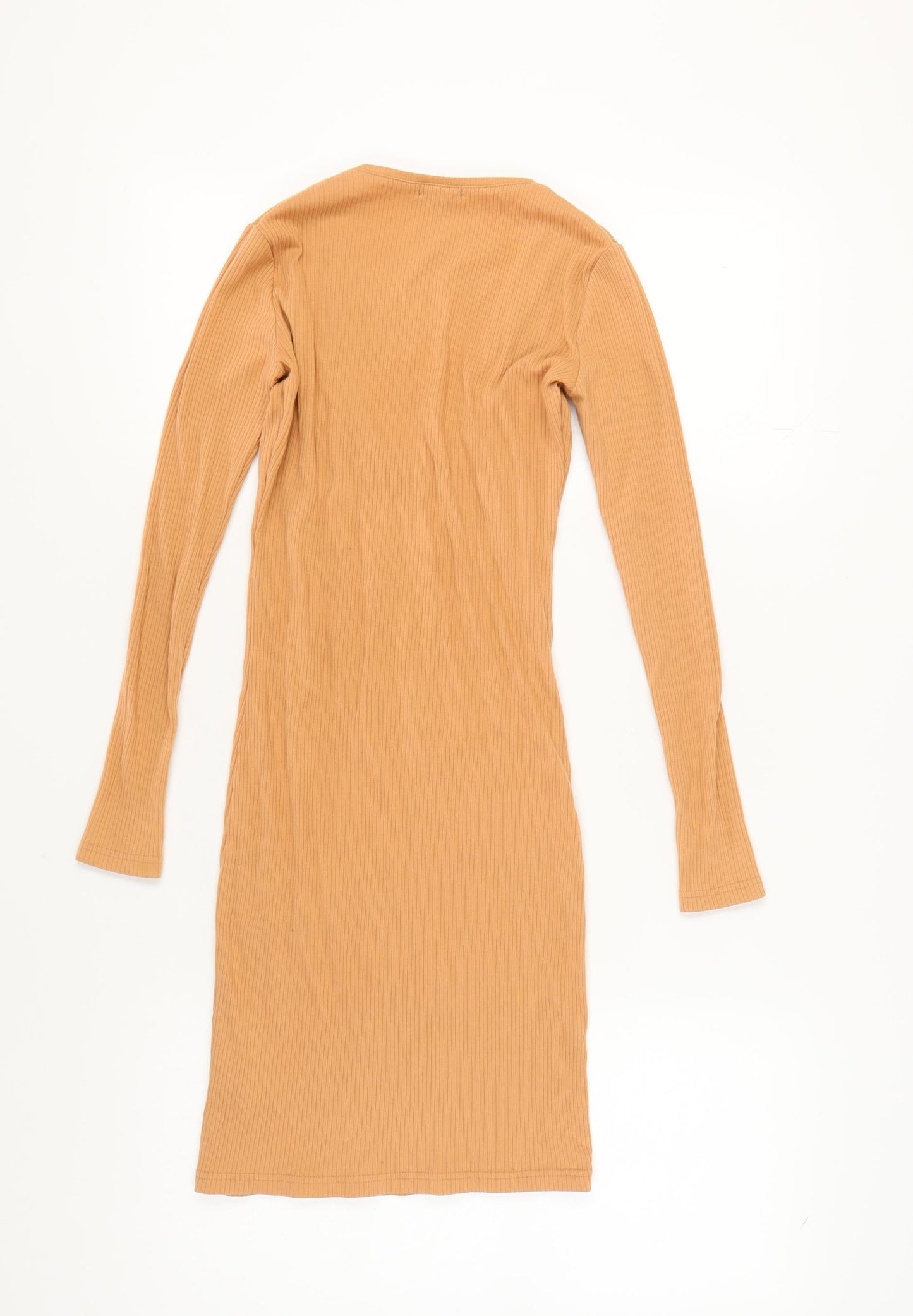 River Island Women's Brown Bodycon Dress Size 8
