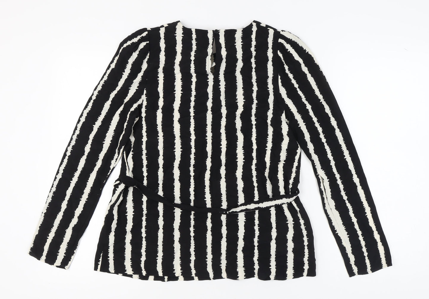 Marks and Spencer Women's Striped Tunic Blouse Size 8 Regular