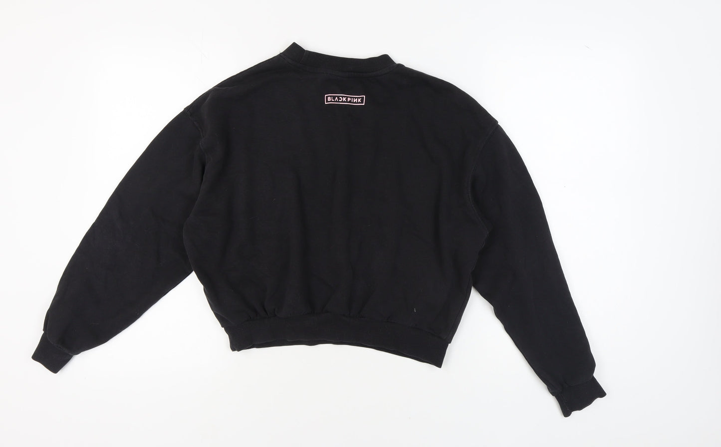 H&M Women's Black Size 12 Pullover Sweatshirt