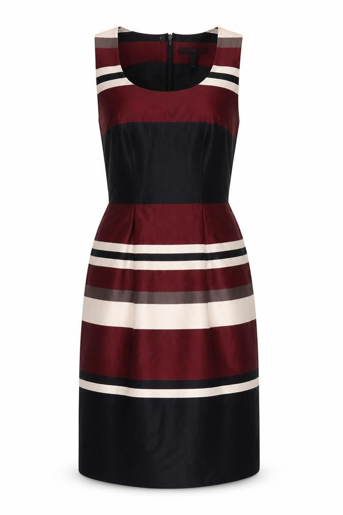 H&M Women's Multicoloured Striped Dress Size 6