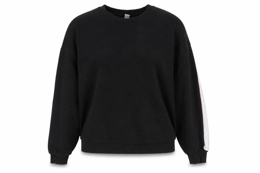 H&M Unisex Black Pullover Sweatshirt L Casual