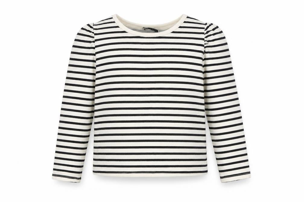 Zara Women's Black L Striped Sweatshirt