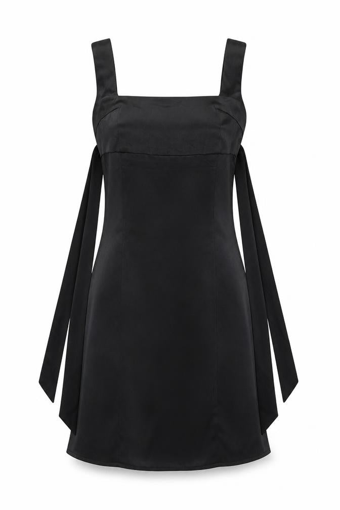 Light Before Dark Women's Black Slip Dress S