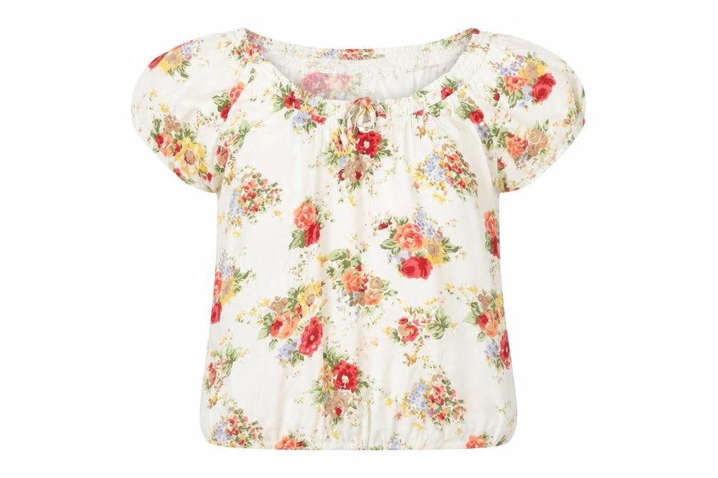 New Look Women's Floral Multicoloured Blouse Size 12