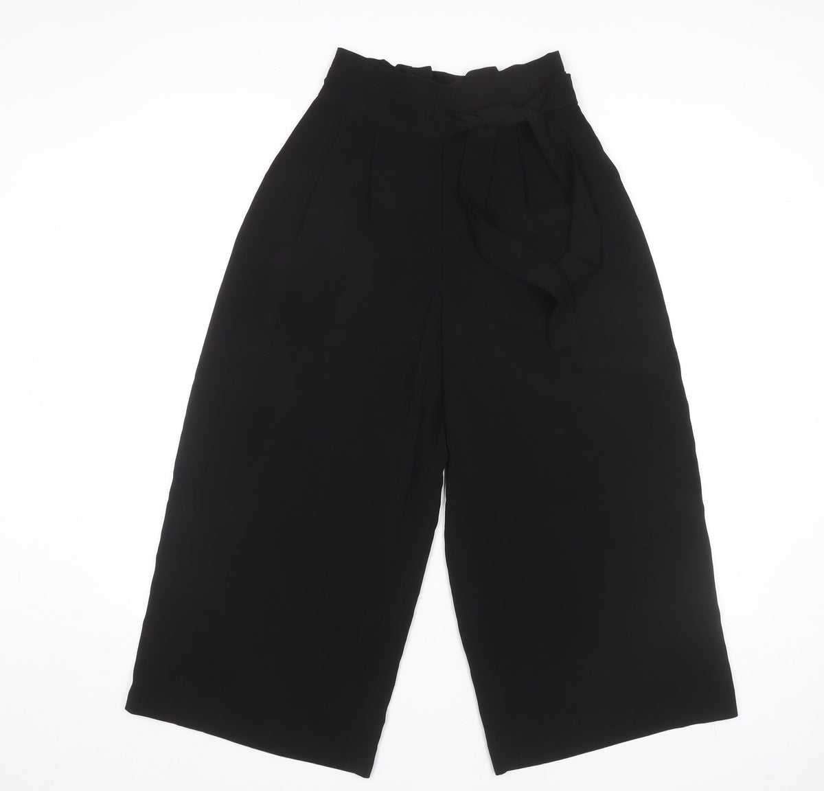 Zara Women's Black Paperbag Trousers XS