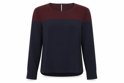 Zara Women's Multicoloured L Round Neck Blouse