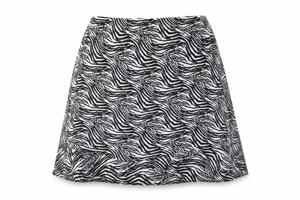 Kaleidoscope Women’s Black Animal Print Skirt Size 18