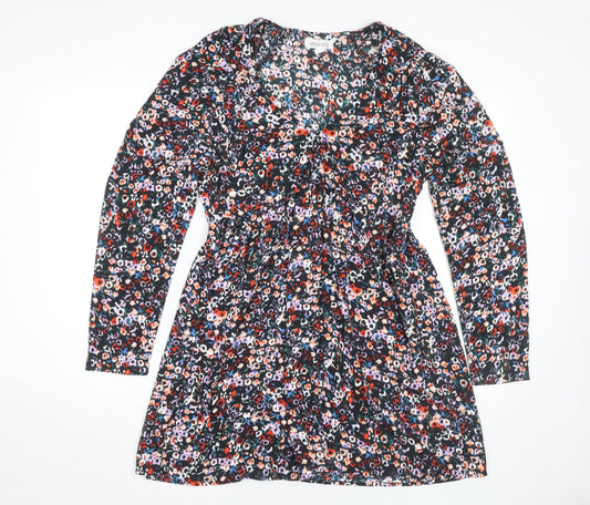 Urban Bliss Women's Floral Long Sleeve Dress UK 12
