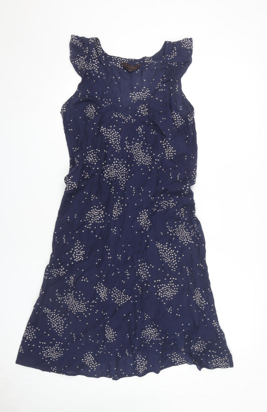 Great Plains Women's Blue Sleeveless Dress M