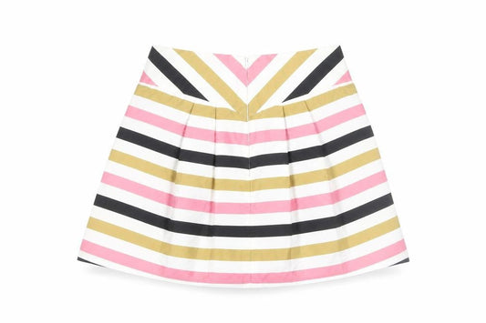 River Island Women's Multicoloured Striped Skirt Size 12