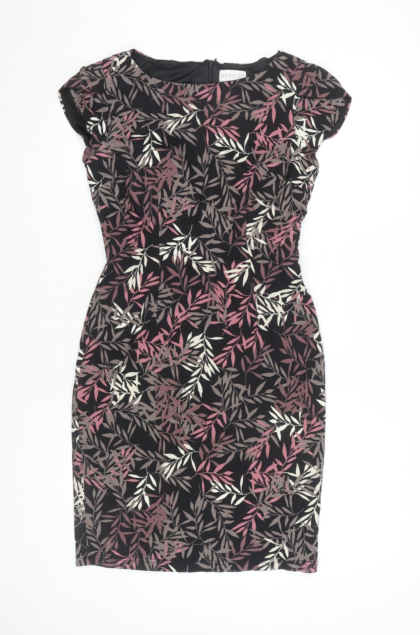 Apricot Women's Multicoloured Floral Sheath Dress, Size 10