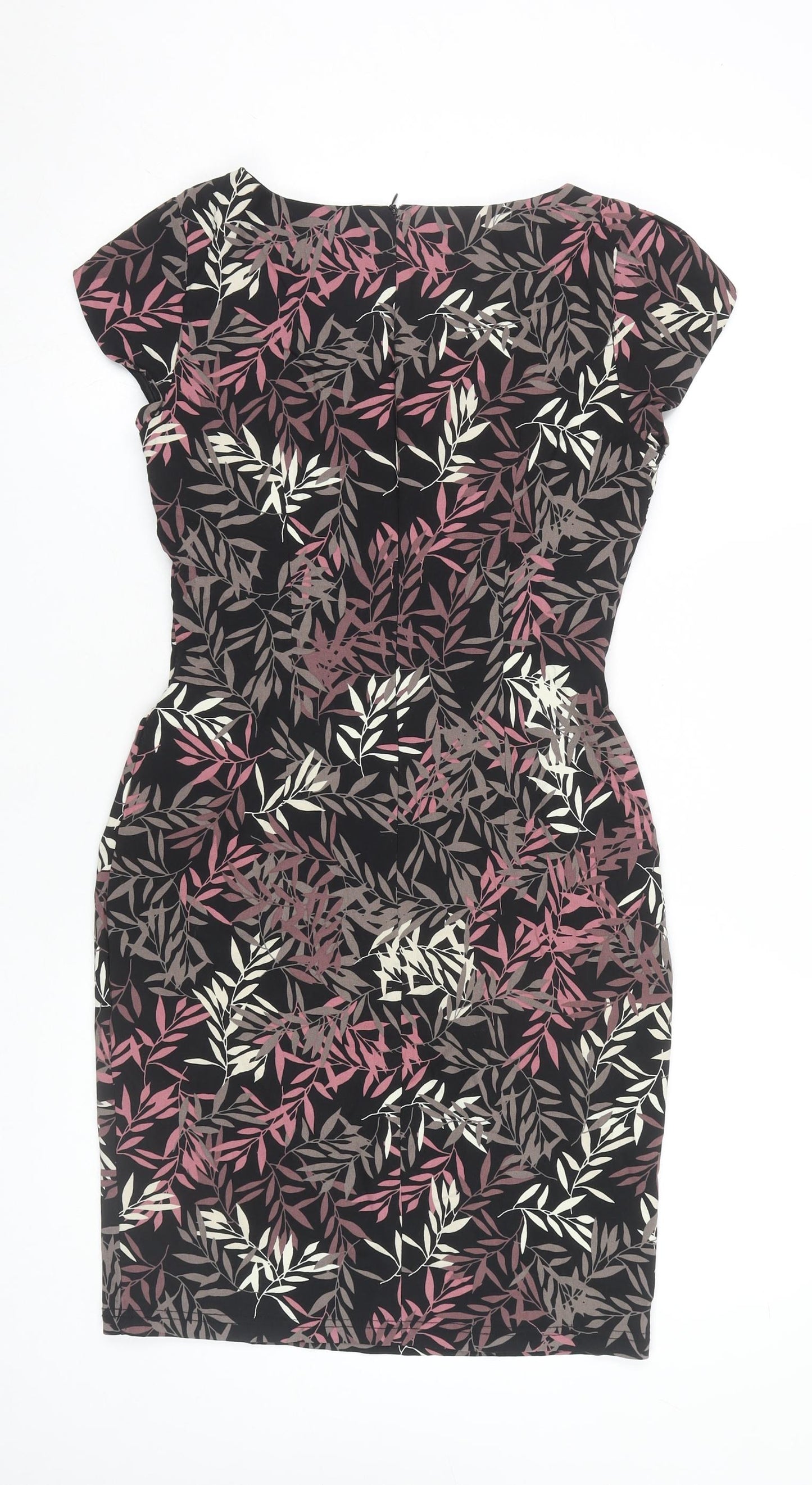 Apricot Women's Multicoloured Floral Sheath Dress, Size 10
