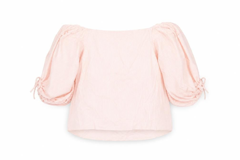 Miss Selfridge Women's Pink Striped Blouse, Size 4