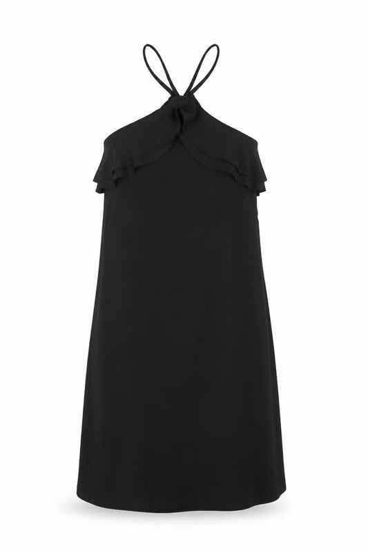 Miss Selfridge Women's Black Halter Dress Size 8