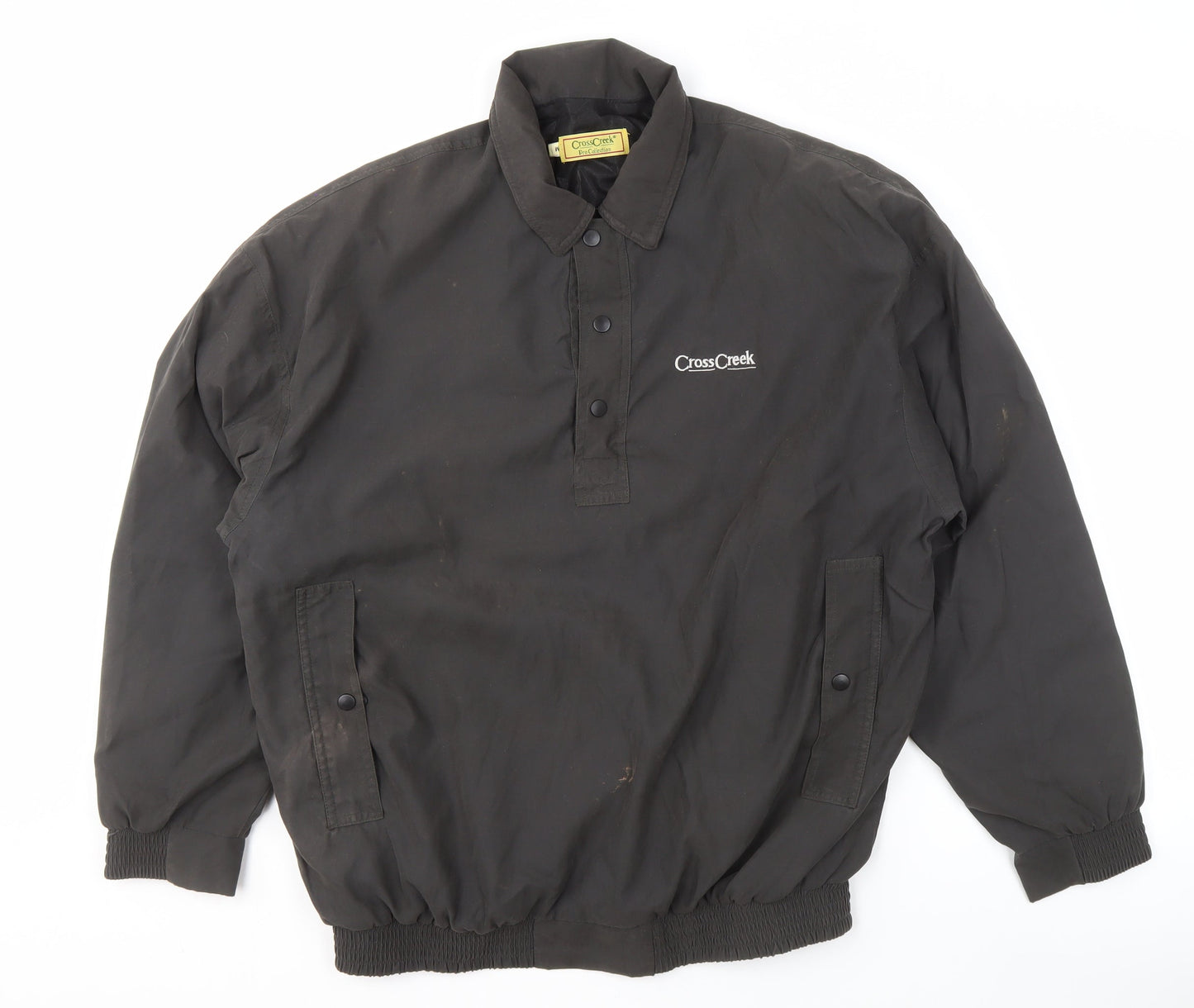 CrossCreek Men's Black Basic Jacket, Size