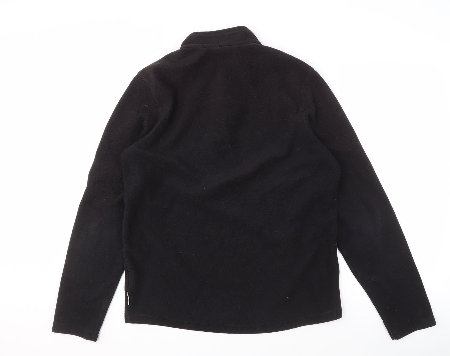 Decathlon Men's Black Fleece Pullover Hoodie L