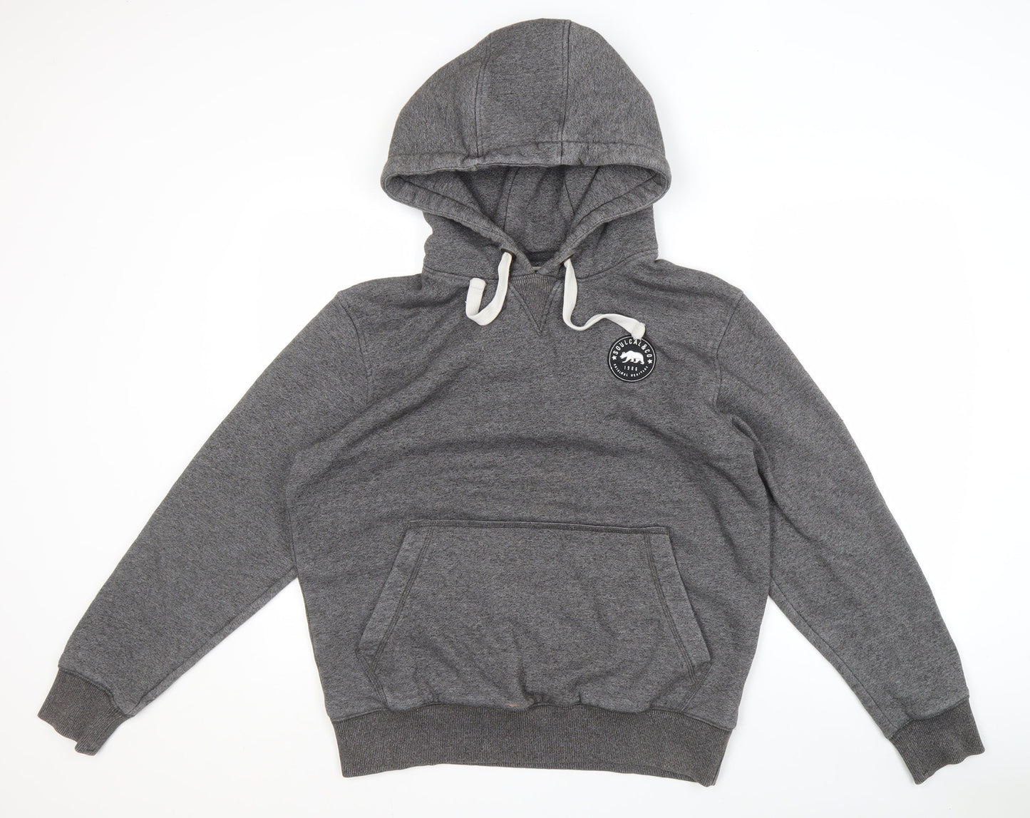 SoulCal Men's Grey Pullover Hoodie - Size L