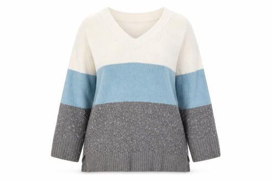 Front view of French Connection women’s multicoloured pullover s