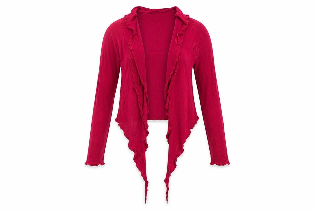 Phase Eight Women's Red Wrap Jumper Size 8