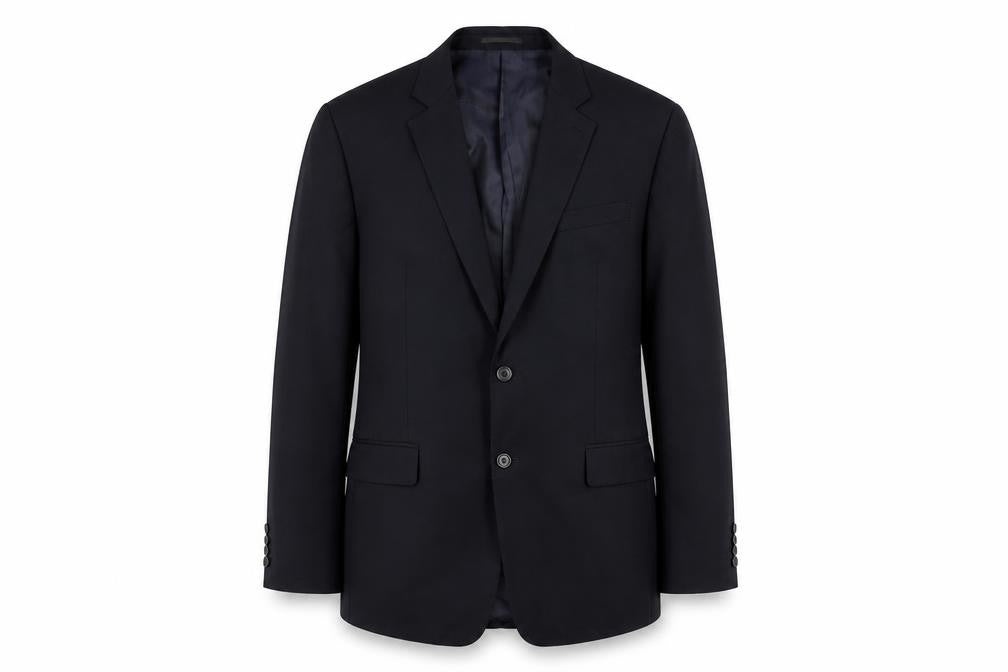 Jaeger Men's Blue Blazer, 42R, Classic Formal Jacket