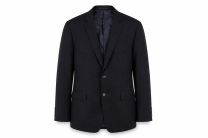 Front view of Jaeger Men's Blue Blazer, 42R, Classic Formal Jacket
