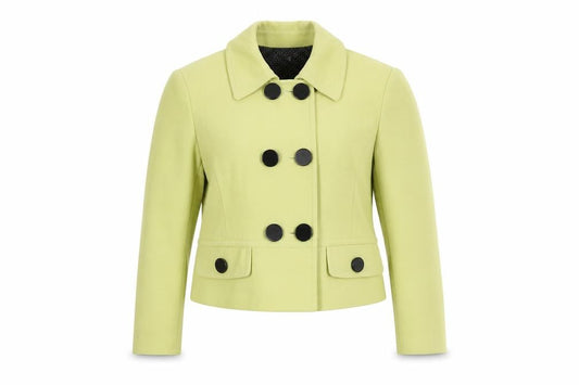 Marks & Spencer Green Cropped Blazer UK 14 Women