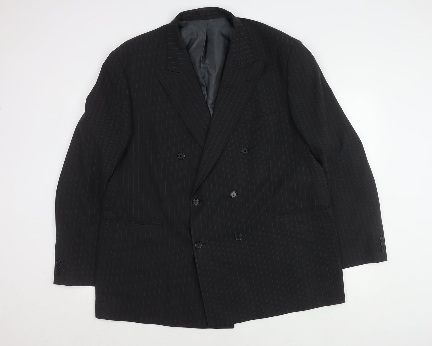 Marks and Spencer Men’s Grey Double-Breasted Blazer 48R
