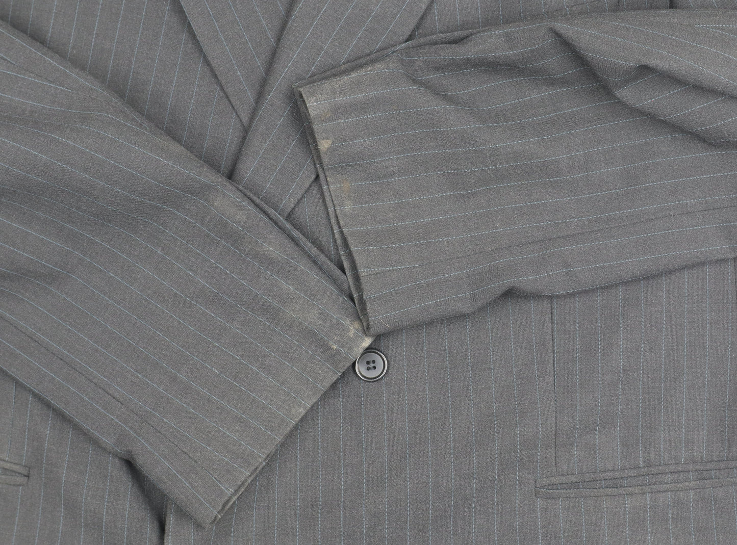 Marks and Spencer Men’s Grey Double-Breasted Blazer 48R