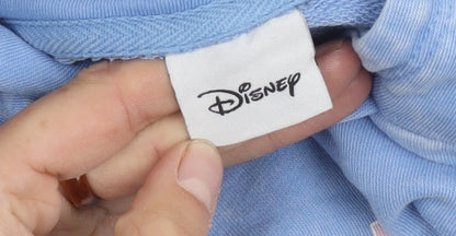 Preloved Disney Women’s Blue Hoodie Minnie Mouse Pullover Size 10 - Image 5