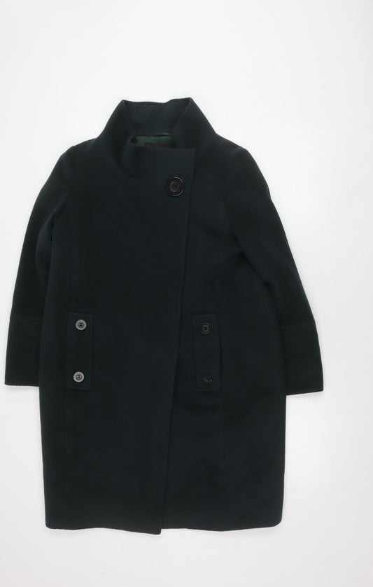 Jaeger Women's Mid-Length Angora Wool Coat Size 12