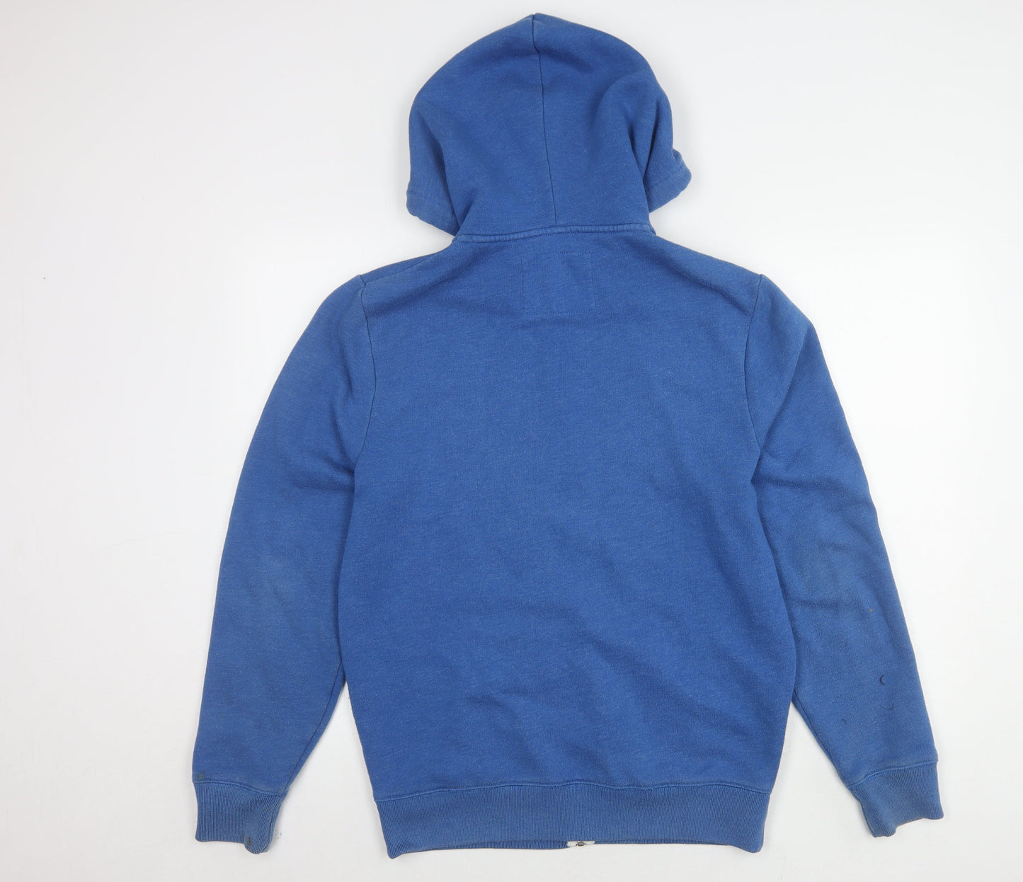 Jack Wills Men's Blue Hooded Jacket L, Casual, Autumn
