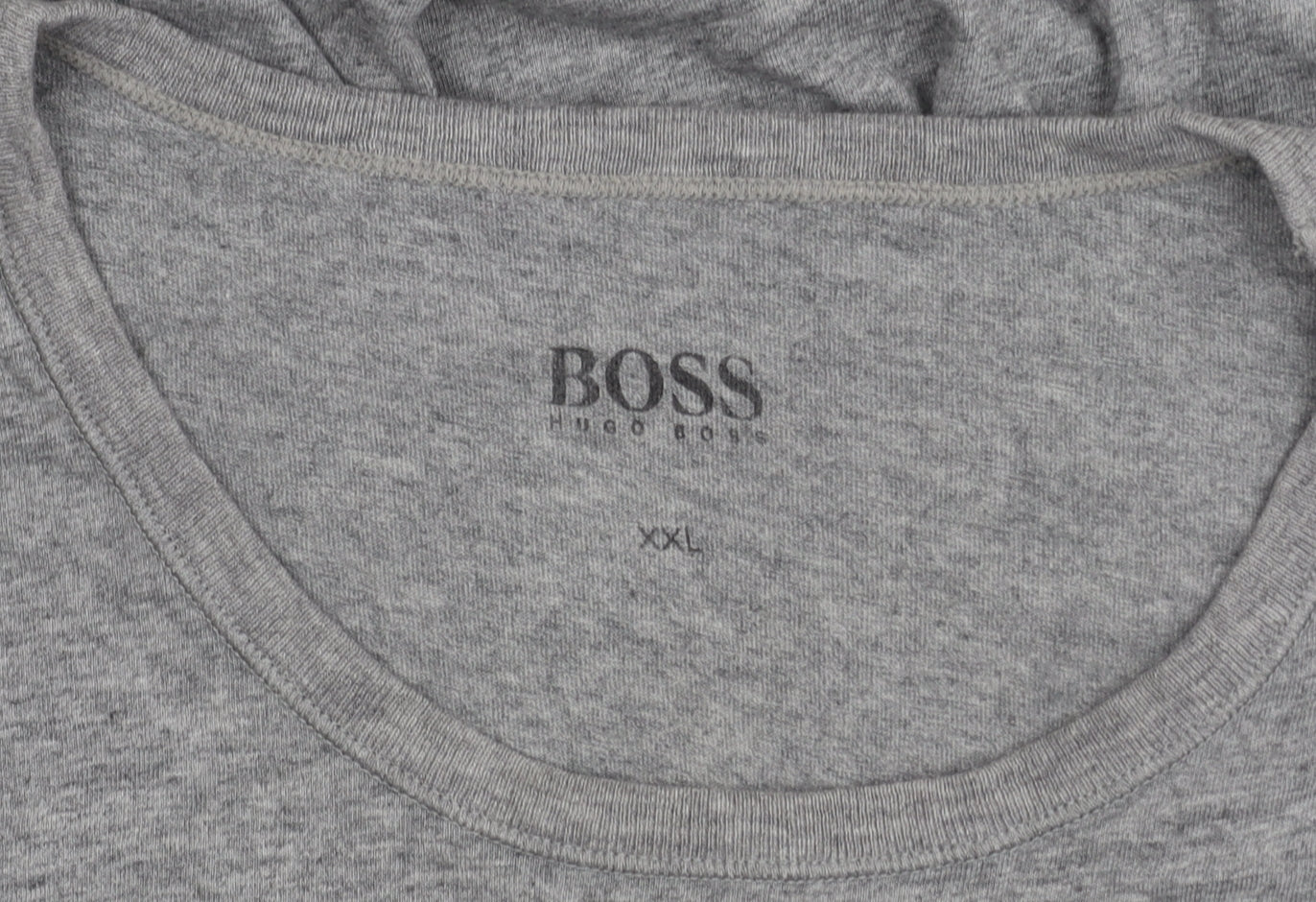 Hugo Boss Men's Grey 2XL T-Shirt Short Sleeve Crew Neck