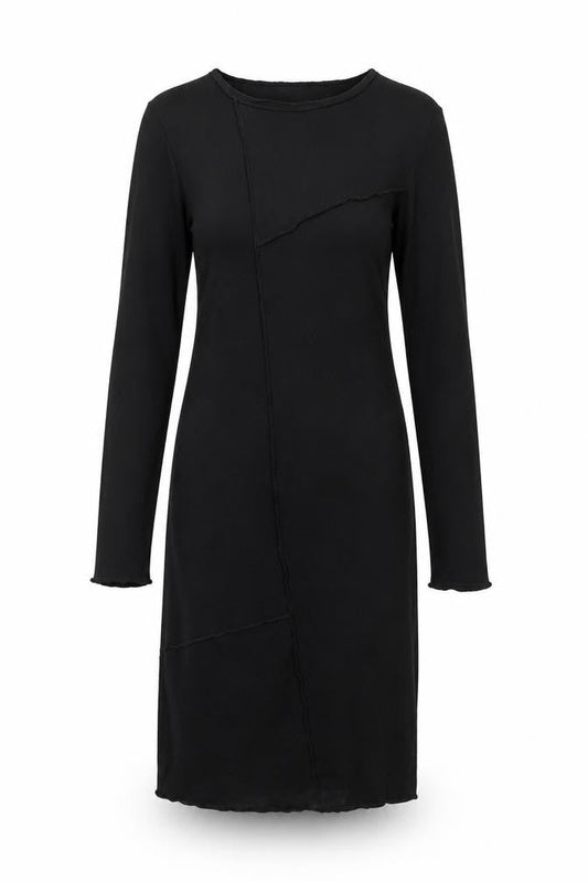 Kangol Women's Black Dress, Size 10, Long Sleeve