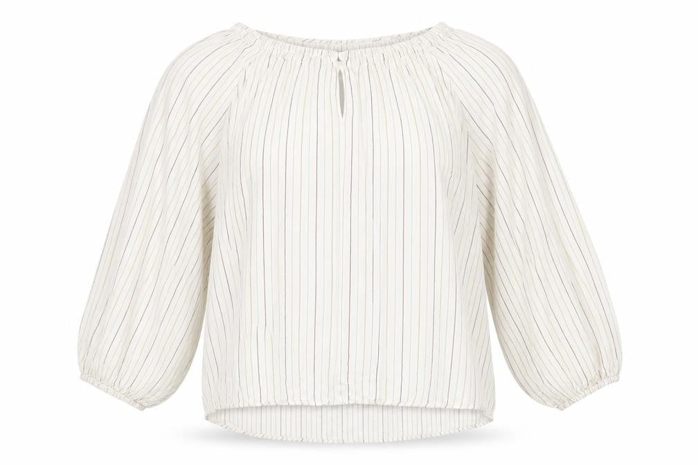 Massimo Dutti Women's Striped Blouse in Size UK 12