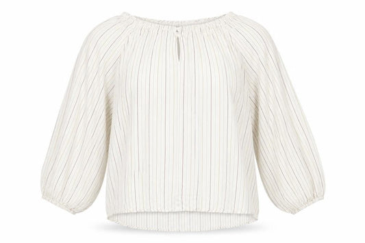 Massimo Dutti Women's Striped Blouse in Size UK 12