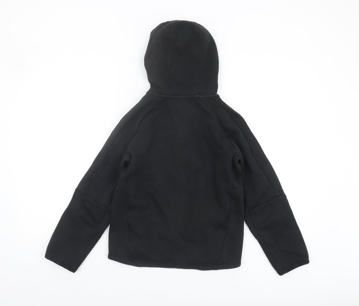 Puma Boys Black Full Zip Hoodie 11-12 Years Hooded Logo