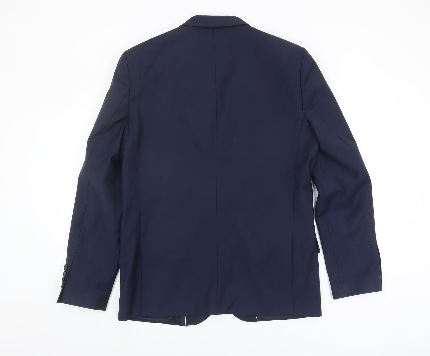 River Island Men's Blue Suit Jacket 42R