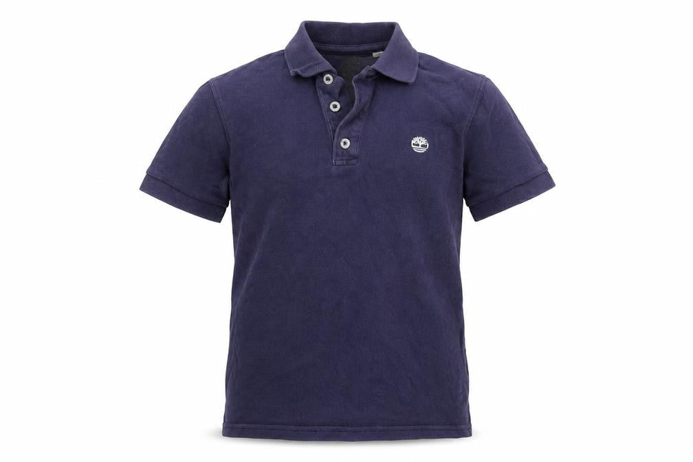 Timberland Boys Blue Polo T-Shirt 10 Years