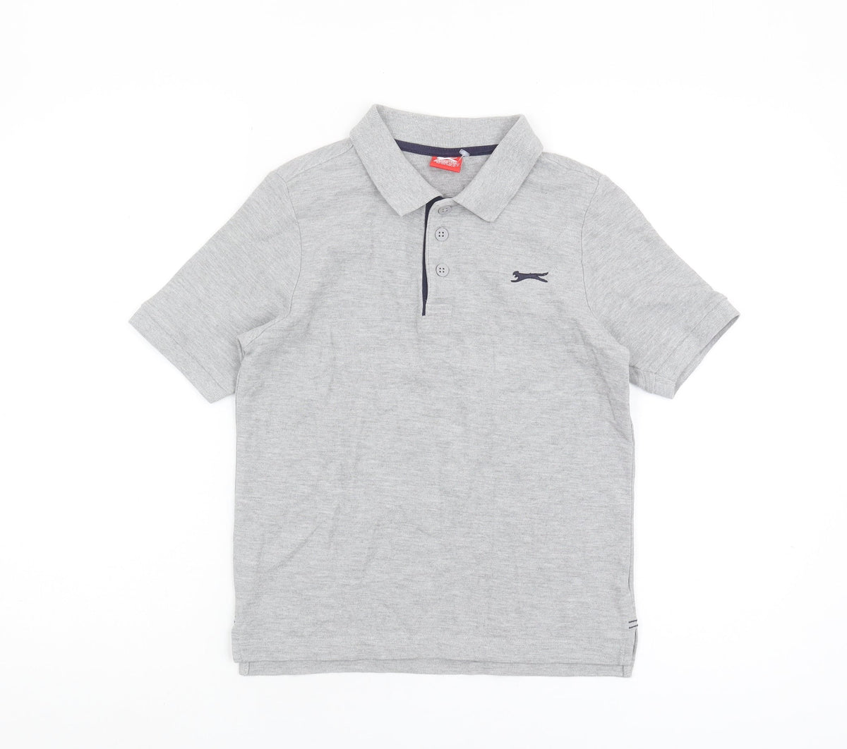 Slazenger Boys' Grey Polo Shirt, 9-10 Years, Casual