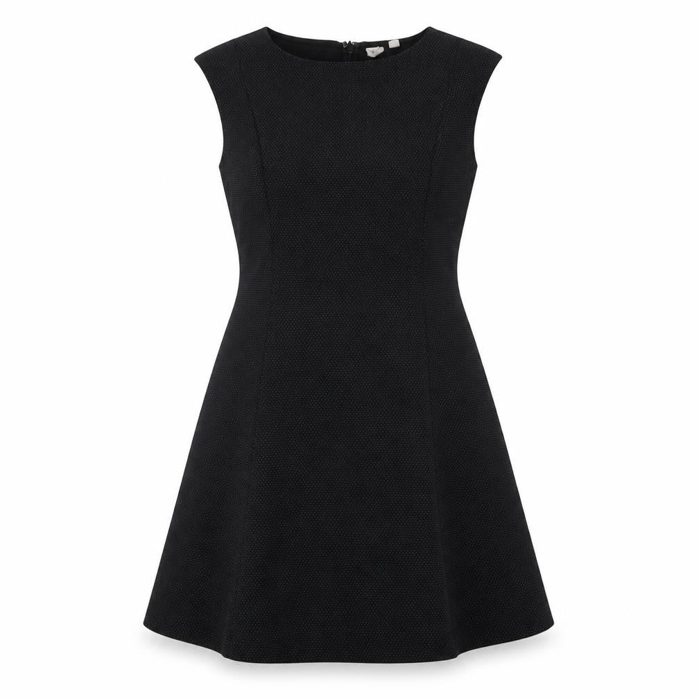 Gap Women's Black Sleeveless Dress, Size 8, Zip Closure
