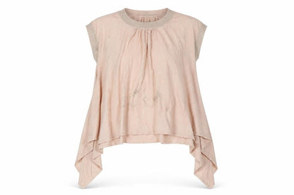 Front view of French Connection Women's Pink Cape Jumper, size M