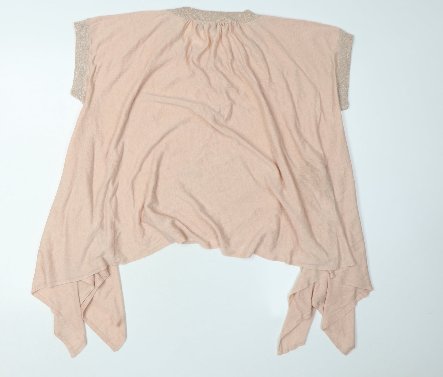 French Connection Women's Pink Cape Jumper Size M